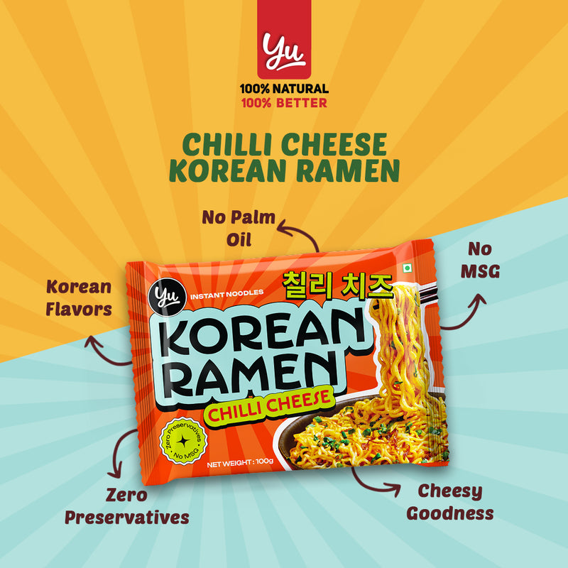 Chilli Cheese Korean Ramen - Pack of 4