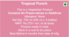 Tropical Punch 100% Fruit Juice - Pack of 3