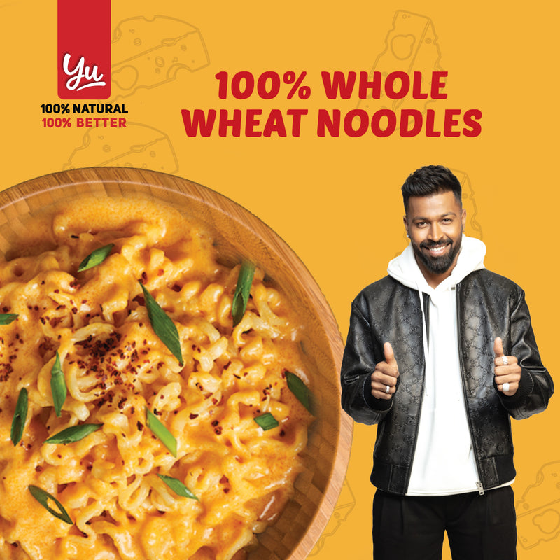 Whole Wheat Instant Noodles - Jalapeno Cheese - Pack of 4