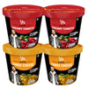 Pasta Combo Pack of 4 - 2 Three Cheese, 2 Creamy Tomato Pasta