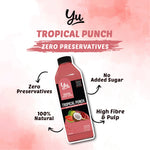 Tropical Punch 100% Fruit Juice - Pack of 3