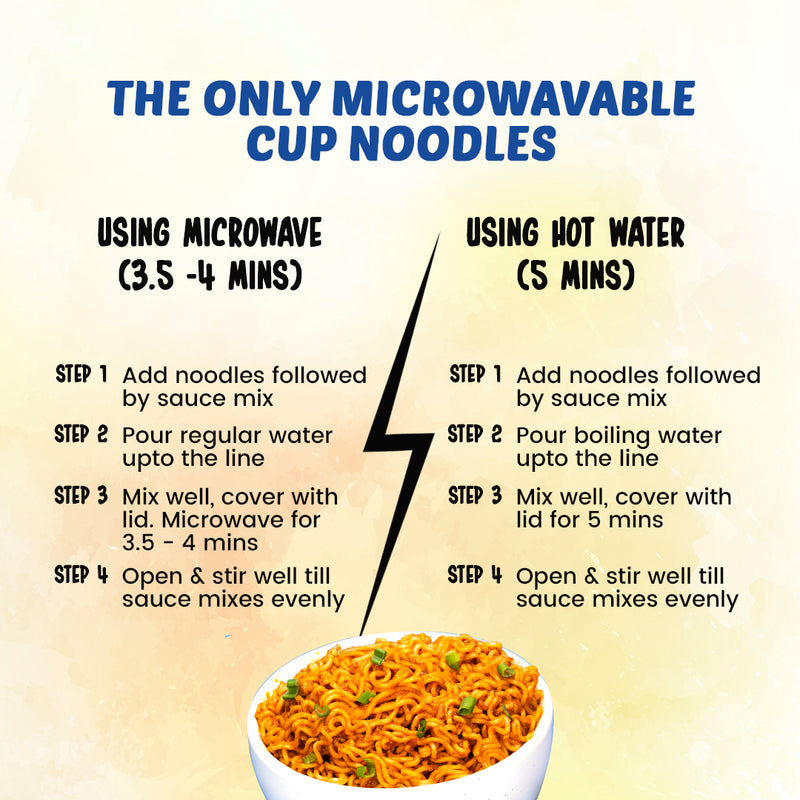 Zingy Cheese Noodles - Pack of 4