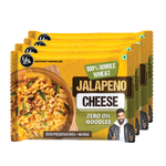 Whole Wheat Instant Noodles - Jalapeno Cheese - Pack of 4