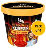 Red Hot Cheese Noodles - Pack of 4