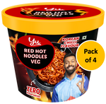 Red Hot Noodles Veg - Pack of 4