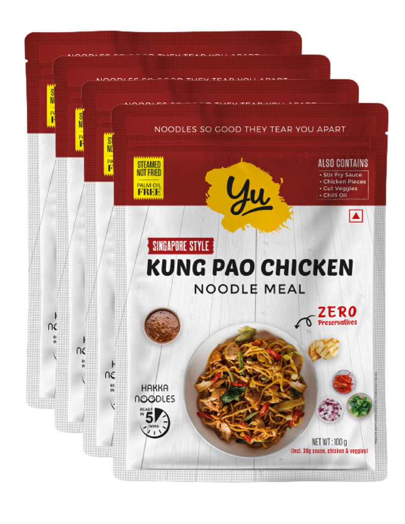 Kung Pao Chicken Instant Noodles - Pack of 4