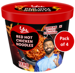 Red Hot Chicken Noodles - Pack of 4