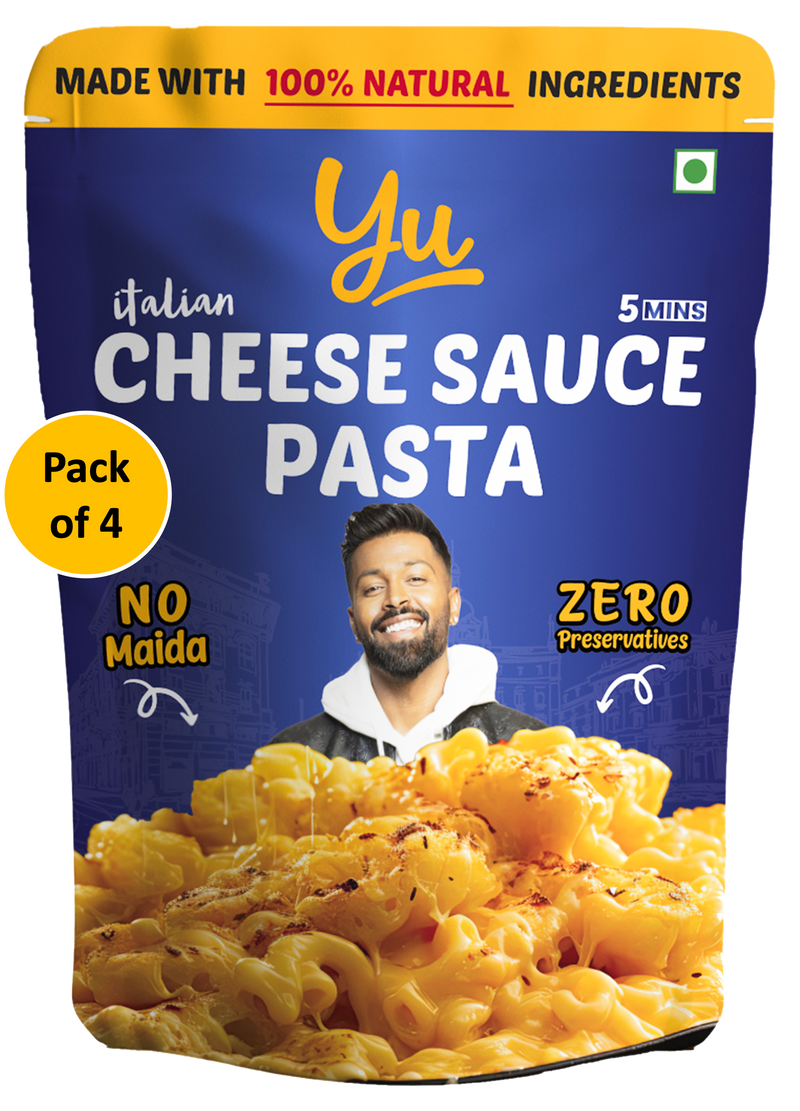 Italian Pasta Pack of 4 - Cheese Sauce Penne Pasta