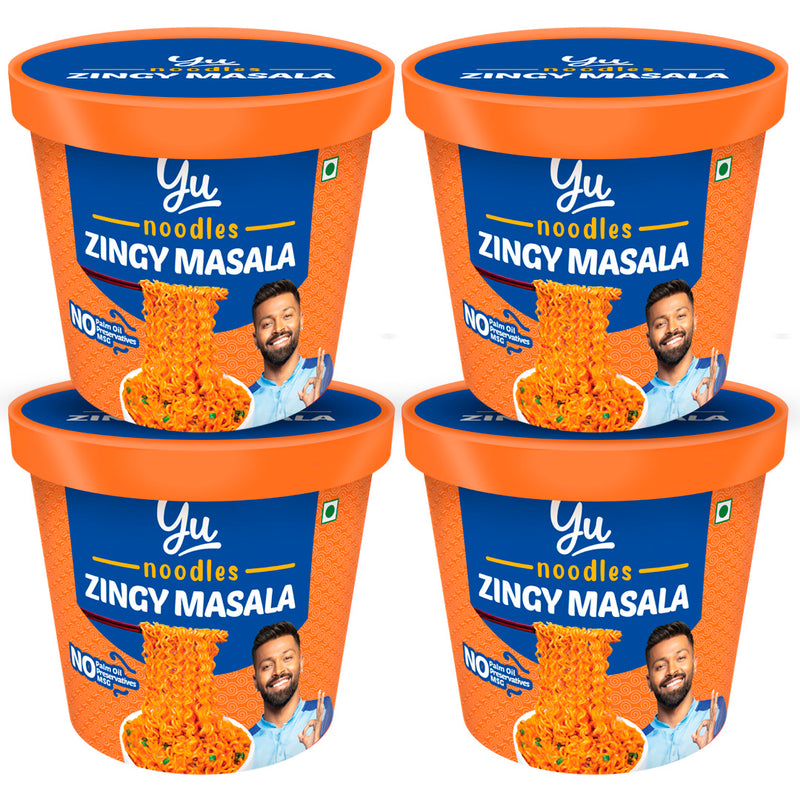 Zingy Cheese Noodles - Pack of 4
