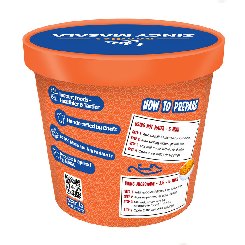 Zingy Cheese Noodles - Pack of 4
