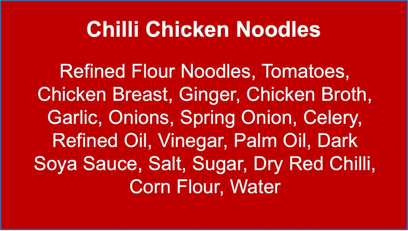 Chilli Chicken Noodles - Pack of 4