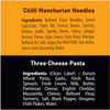 Noodles & Pasta Combo Pack of 4 - 2 Chilli Manchurian Noodles, 2 Three Cheese Pasta