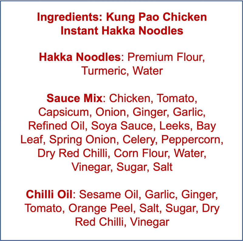 Kung Pao Chicken Instant Noodles - Pack of 4