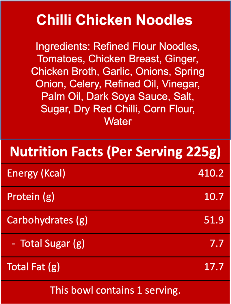 Noodles & Pasta Combo Pack of 4 - 2 Chilli Chicken Noodles, 2 Three Cheese Pasta